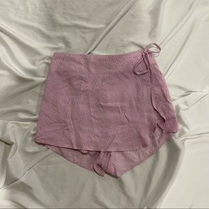 Pacsun lilac skirt skort